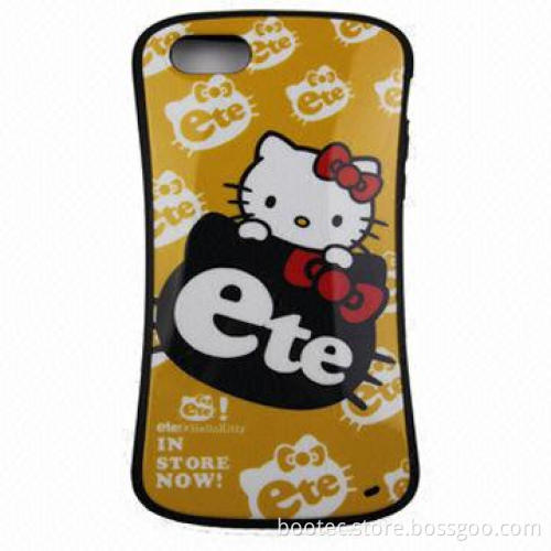 Popular cellphone cover with cartoon picture, popular in Asia and America markets